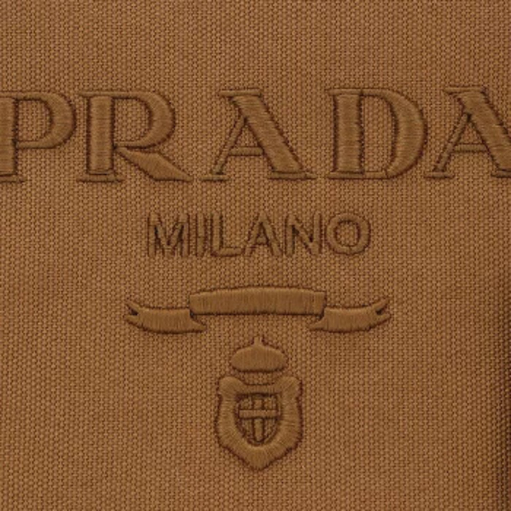 Prada handbag CANAPA Jardinire canvas shoulder bag Spring Summer - Picture 6 of 8